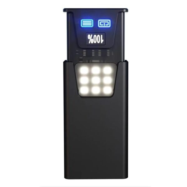 Rechargeable EDC Flashlight 1000 Lumensï¼ LED Mini Flat Flash light with Magnetic Baseï¼USB-C Charging Pocket Flashlight,Multi-Mode Side Light,IPX6 Waterproof for Home, Camping and Emergencies(Black)