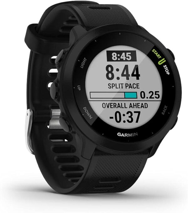 Garmin Forerunner 55, GPS Running Watch with Daily Suggested Workouts, Up to 2 weeks of Battery Life, Black - 010-02562-00 - Image 7
