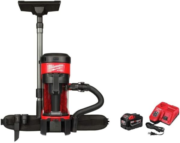 Milwaukee M18 Fuel 3-in-1 Lightweight Backpack, Red Black - Image 3