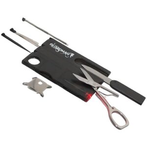 GUARDMAN Tool Survival Knife with LED Light - Fathers Day Gift - Pocket Tool Kit Birthday Stocking Stuffers For Him For Men Dad Gifts