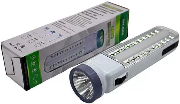 Solar Powered Camping Bright LED Flashlisht Rechargeable Emergency Flashlight COB Stong Flashlights Multiple Function for Survival Kit Camping Indoor Garage -2 Pack - Image 6