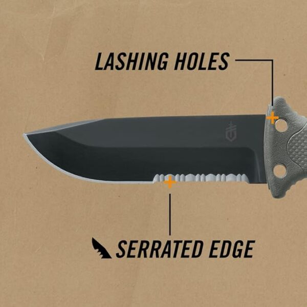 Gerber LMF II Infantry Knife, Coyote Brown [22-41463] - Image 4