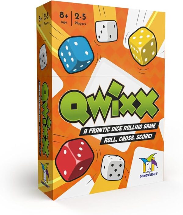 Qwixx: The frantic dice rolling game that everyone plays at once! For ages 8+, 2-5 players, from Gamewright - Image 2