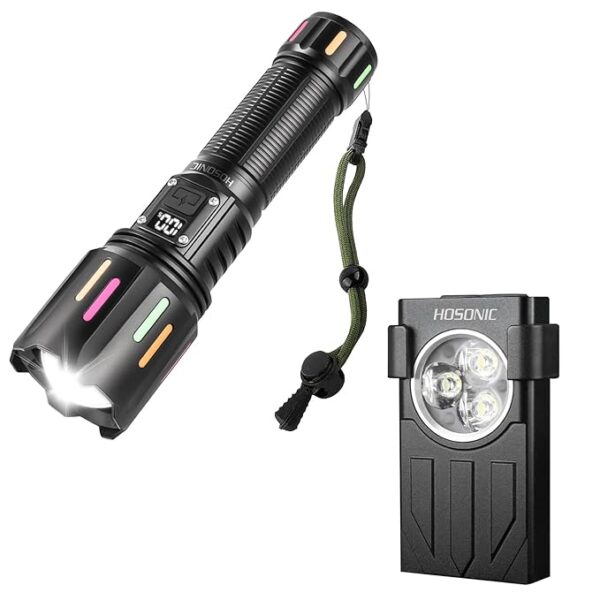 Rechargeable Flashlights for Home Camping Emergency
