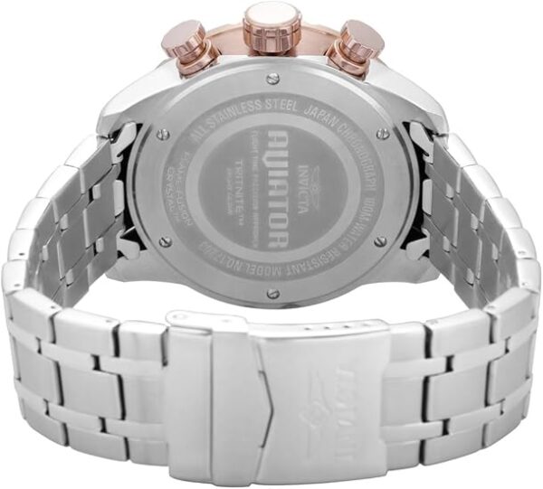 Invicta Men's Aviator Analog Display Japanese Quartz Watch - Image 7