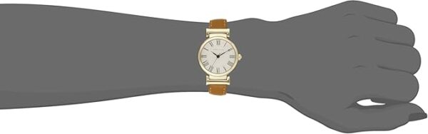 Anne Klein Women's Leather Strap Watch - Image 4