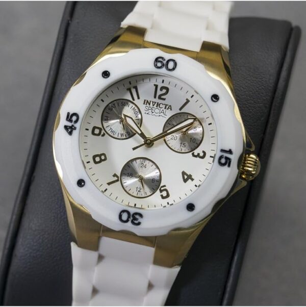 Invicta Women's 18796 Angel Analog Display Japanese Quartz White Watch - Image 5