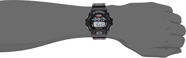 Casio G-Shock GW6900-1 Men's Tough Solar Black Resin Sport Watch - Image 6
