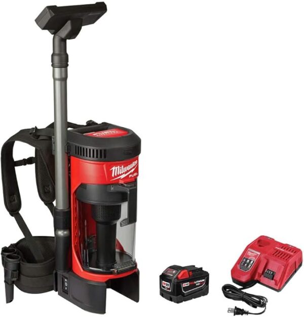 Milwaukee M18 Fuel 3-in-1 Lightweight Backpack, Red Black - Image 2