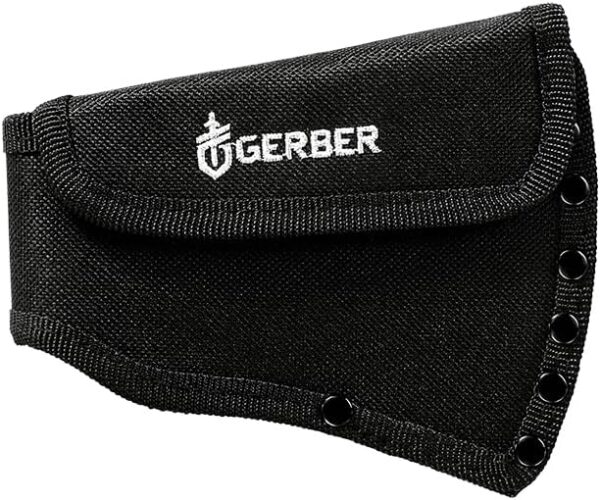 Gerber Gear Pack Hatchet - 3.5" Steel Blade Axe with Full Tang - Survival, Bushcraft and Camping Gear - with Mountable Nylon Sheath - Brown - Image 3