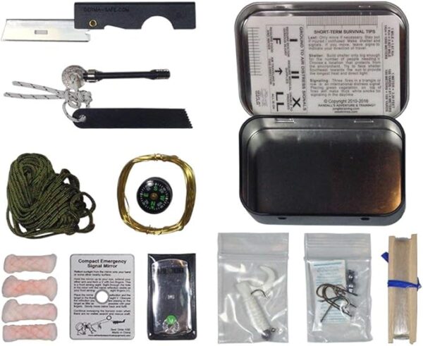 ESEE Knives Mini-KIT, Izula Gear Mini Survival Kit in Tin - Image 3