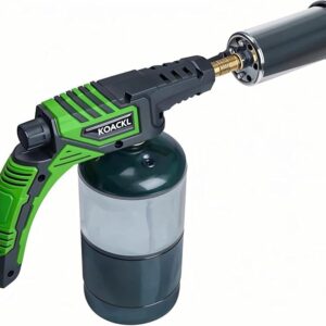 Powerful Propane Torch Head, Campfire Starter, Charcoal Lighter, Welding Torch Head by MAPP, MAP/PRO, for Searing Steak, Soldering, Brazing, Stripping Paint(Tank Not Included)