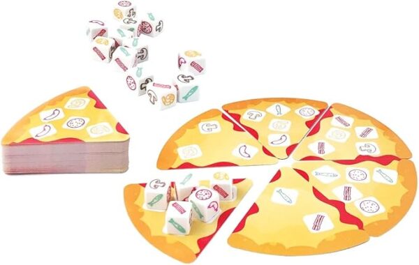 University Games, Pizza Party Dice Game, Dice Game for Kids and Families, Ages 6+ - Image 3