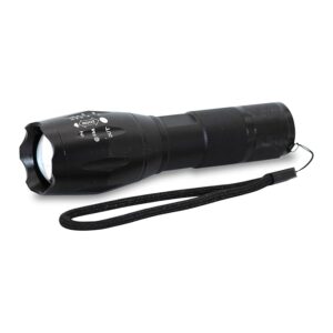 Newhouse Lighting High-Lumen Tactical Flashlight FLSHTCH, Powerful Battery-Powered Camping Essential, Compact Emergency Flashlight for Home, Earthquake Emergency Kit, Survival Gear and Supplies