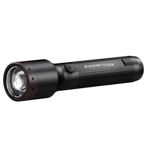 Ledlenser P6R Core Recharable Flashlight, High Power LED, 900 Lumens, Waterproof Light for Home and Emergency Use, Advanced Focus System