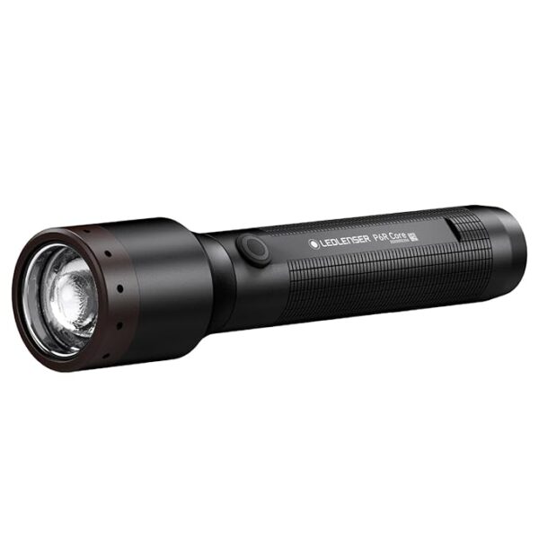 Ledlenser P6R Core Recharable Flashlight, High Power LED, 900 Lumens, Waterproof Light for Home and Emergency Use, Advanced Focus System