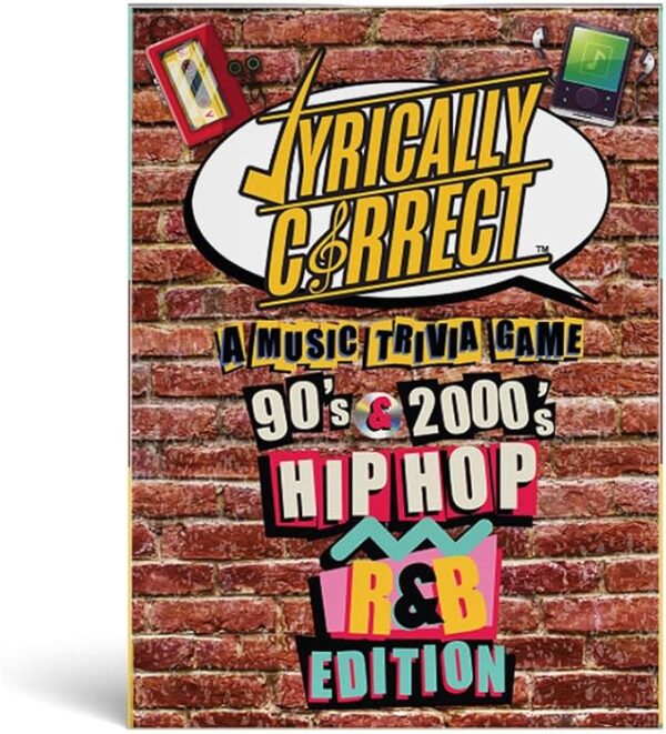 Lyrically Correct 90's and 2000's Hip Hop & R&B Music Trivia Card Game for Friends, Fun Party Game for Adults, Family Gatherings, Game Nights, and Finish The Lyrics Challenge - Image 3