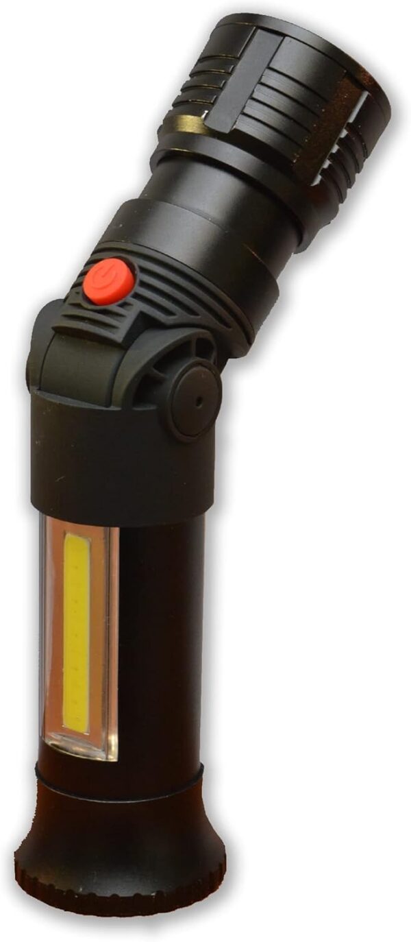GOGREEN POWER INCORPORATED (GG-113-AriLite) The AriLite Handy Light, Aluminium Body Emergency Flashlight, Black - Image 2