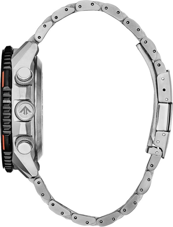 Citizen Men's Promaster Air Skyhawk Eco-Drive Super Titaniumâ¢ Watch, Atomic Timkeeping Technology, Power Reserve Indicator, Luminous, Anti-Reflective Crystal, 45mm (Model: JY8108-53E) - Image 4