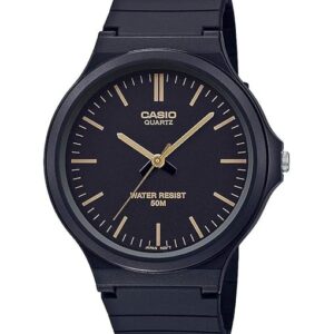 Casio MW240 Series | Menâs Quartz Watch | 50M WR | Large Resin Case | Resin Glass | Resin Band | Large Arabic Numerals | Analog Watch | Easy to Read Display | 3 Year Battery