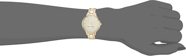 Nine West Women's Floral Dial Bracelet Watch - Image 5