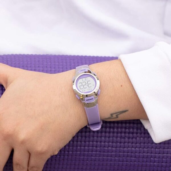 Armitron Sport Women's Digital Chronograph Resin Strap Watch, 45/7012 - Image 4