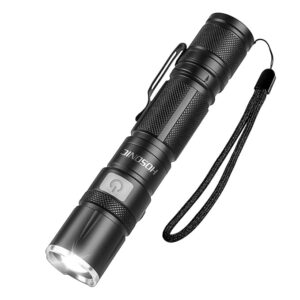 Rechargeable Flashlights, EDC Pocket Flashlight High Lumens with Clip, 5 Modes Super Bright Small Flash Light Powerful for Camping, Home, Emergencies