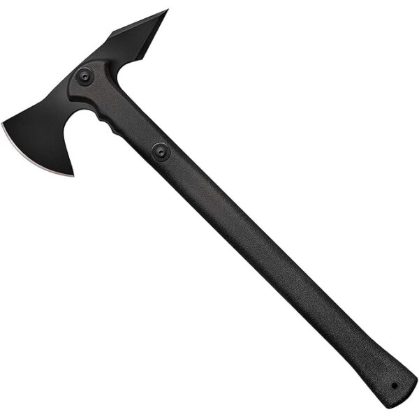 Cold Steel Drop Forged Tomahawk Survival Hatchet - Great for Camping, Survival, Outdoors and Chopping Wood, Trench Hawk - Black, One Size