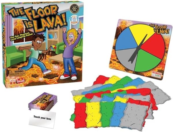 The Original The Floor is Lava! Game by Endless Games - Interactive Game For Kids And Adults - Promotes Physical Activity - Indoor And Outdoor Safe - Image 3