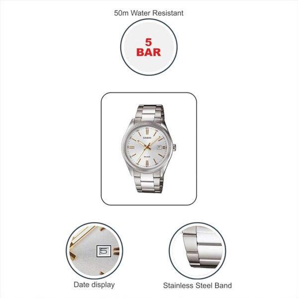Casio General Men's Watches Standard Analog MTP-1302D-7A2VDF - WW - Image 4