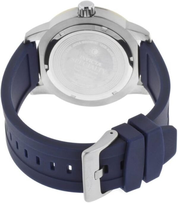 Invicta Men's 12847 Specialty Blue Dial Blue Polyurethane Watch - Image 6