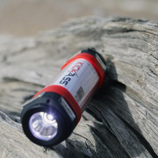 LED Flashlight - Use as Flashlight or Light Bar! Rechargeable Torch with 8 Light Modes, Magnetic Back, and Power Bank Function - Use in Emergencys, For Repairs, House Work, Auto Work, Camping. - Image 4