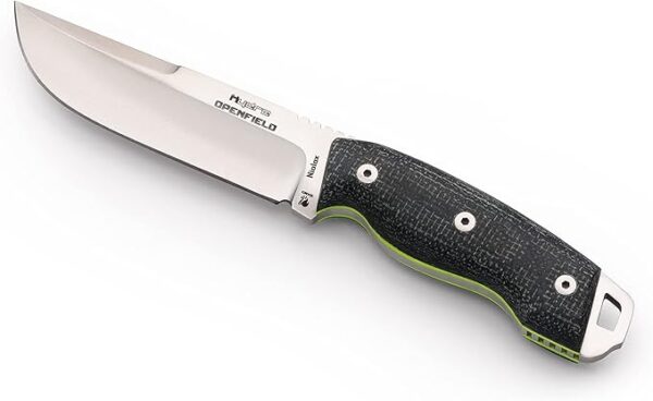 Hydra OPENFIELD Survival Knife with 125 mm Niolox SB1 cryogenic steel, blue Jute Micarta handle, includes kydex sheath - Image 2