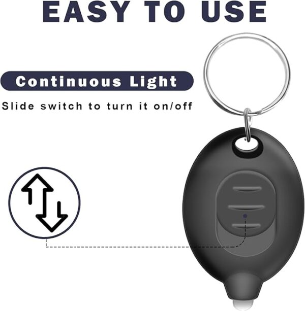 Mini LED Keychain Flashlight, 32-Pack Ultra Bright White Light, Small Pocket Keyring Torch for Emergency, Batteries Included - Image 6