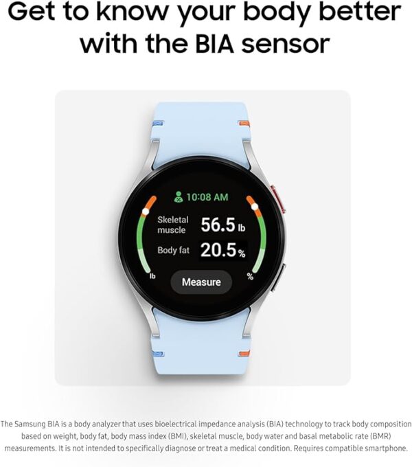 Samsung Galaxy Watch FE 40mm Bluetooth AI Smartwatch w/Fitness Tracking, BIA Sensor, Personalized HR Zones, Heart Rate Tracker, Sleep Monitor, 2024, Black [US Version, 1Yr Manufacturer Warranty] - Image 5