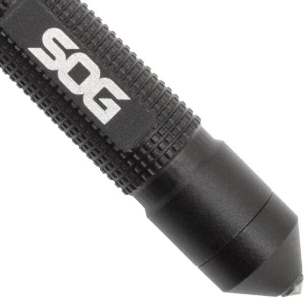 SOG Flint 4.3" Survival & Defense Portable Compact Tool for Outdoors and Emergencies | Includes Glass Breaker and Whistle - Image 6