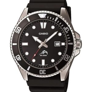 Casio MDV106 Series | Unisex Analog Watch | 200M WR | Stainless Steel Case | Resin Band | 2 Hand Analog (HR, Min, SEC) | Date Display | Screw Down Crown/Screw Down Caseback | 3 Year Battery