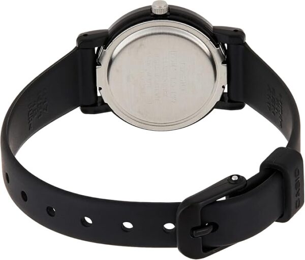 Casio LQ139A-1B3 Series | Watches for Women | Classic Analog Watch | Black | Water Resistant | Easy to Read Display | Lightweight & Comfortable | 3-Hand Analog | Accurate Timekeeping | 3 Year Battery - Image 4