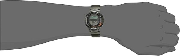 Casio Fishing Timer Quartz Watch with Resin Strap - Image 4