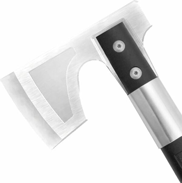 SOG Camp Axe- Compact Camping and Survival Hatchet/Hammer Tool with Sheath and 3.1 Inch Bushcraft Axe Edge (CH1001-CP) - Image 4