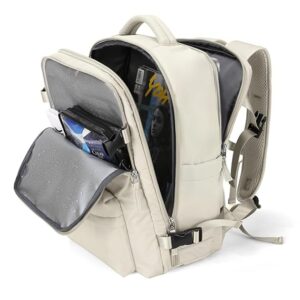 WONHOX Large Travel Backpack Carry on Flight Approved Laptop Work Business Backpack for Women Men Mochila de Viaje