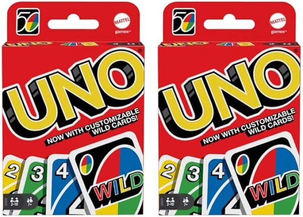 Mattel 4347154784 Uno Card Game 2 Pack, Red - Image 2