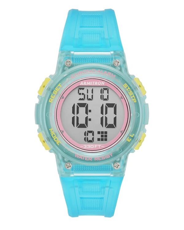 Armitron Sport Women's Digital Chronograph Resin Strap Watch