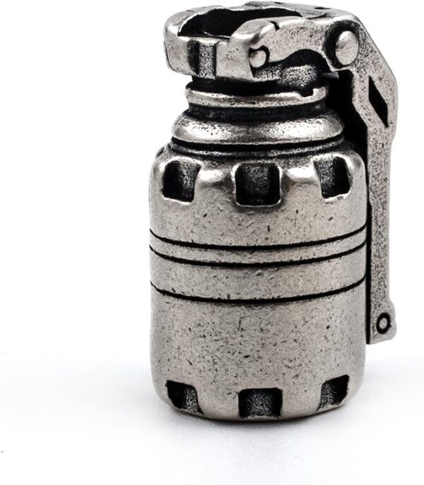 Knife Lanyard Beads - Lost-Wax Cast Paracord Bead for Knife, w/ 550-Slot, Brass Paracord Beads for EDC/Survival Kits, Zipper Mods & Tactical Rigging | Men's Gift Kit (FD-03S) - Image 5