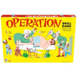 Operation Electronic Board Game, Family Games for Kids Ages 6+, Kids Board Games for 1+ Players, Funny Games for Kids, Kids Gifts (Amazon Exclusive)