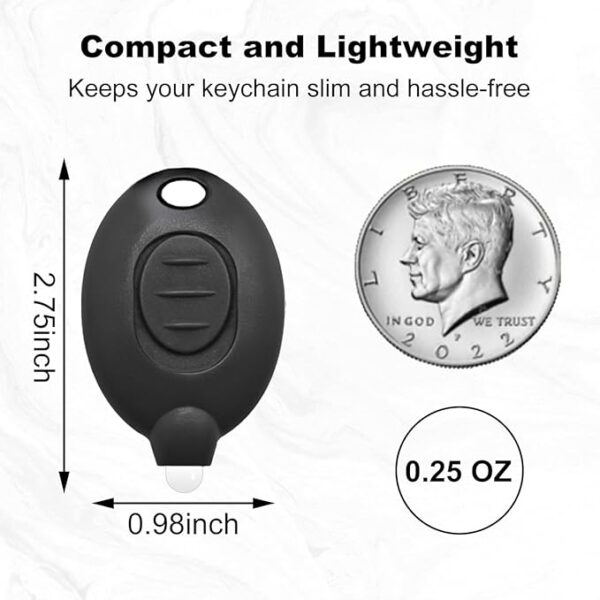 Mini LED Keychain Flashlights Ultra Bright Keychain Flashlight Bulk, Compact and Lightweight Micro Torch, Emergency and Outdoor Pocket Flashlight, Multicolor Shell (104PCS) - Image 4