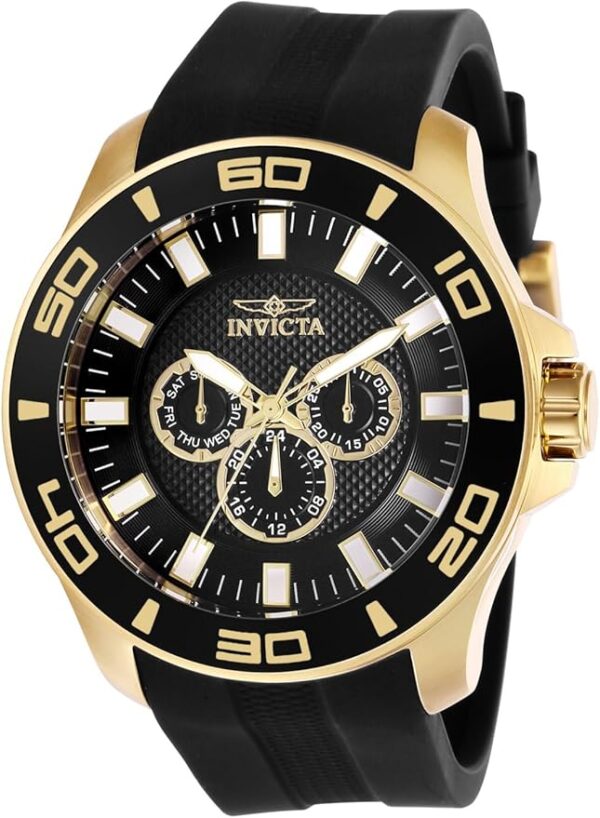 Invicta Mens Pro Diver Quartz Watch, Black, 28001 - Image 2