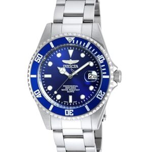 Invicta Men's 9204OB Pro Diver Analog Display Quartz Silver Watch