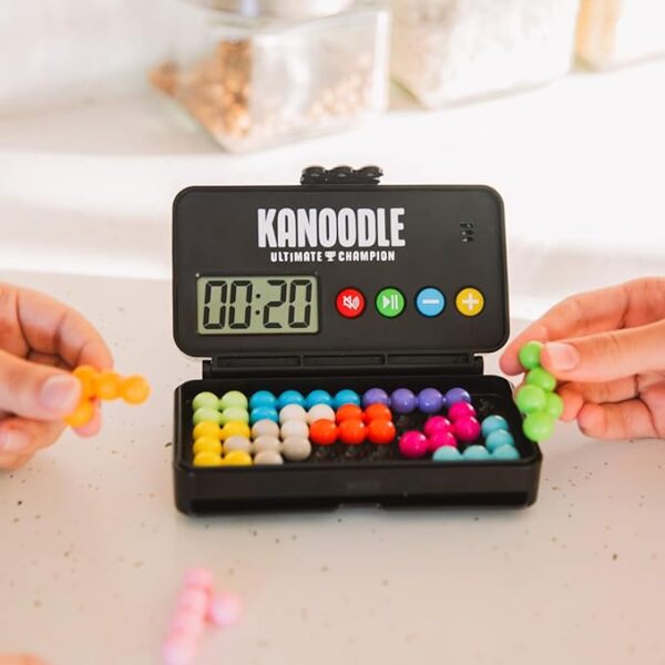 Educational Insights Kanoodle Ultimate Champion - 3D Brain Teaser Puzzle with Timer, Handheld Travel Games & Toys for Single Player, Challenging Logic Puzzles & Gifts for Kids, Teens & Adults Ages 7+ - Image 6
