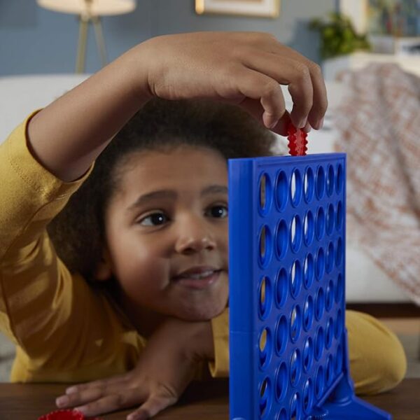 Hasbro Gaming Connect 4 Classic Grid,4 in a Row Game,Strategy Board Games for Kids,2 Player .for Family and Kids,Ages 6 and Up - Image 6
